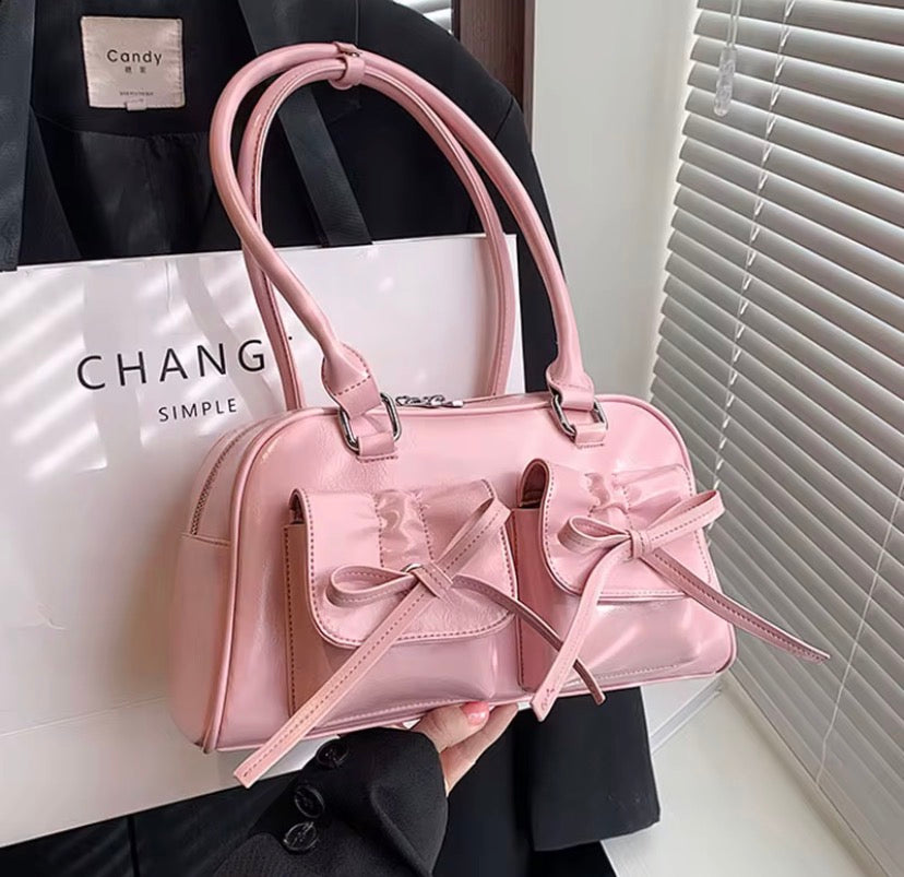 Coquette pink bag