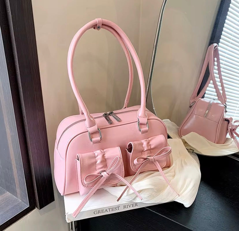Coquette pink bag