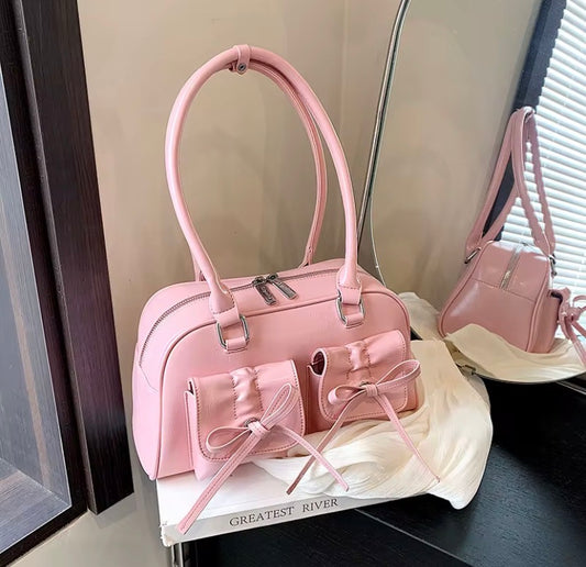 Coquette pink bag