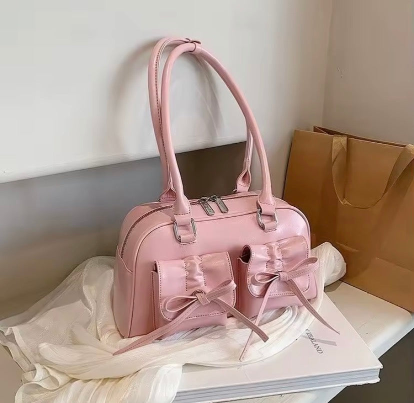Coquette pink bag